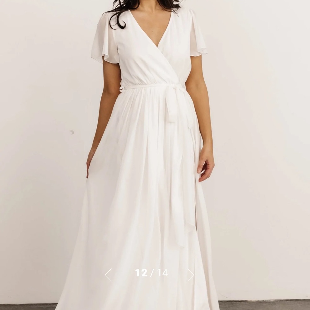 Baltic born white dress